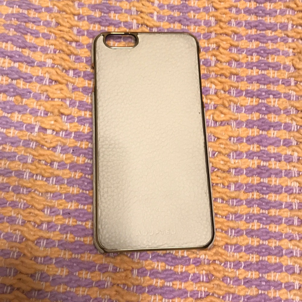 Adopted Leather iPhone 6/6s Plus Case White